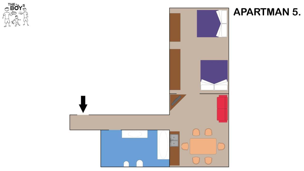 The Boys Apartman Σίοφοκ Εξωτερικό φωτογραφία
