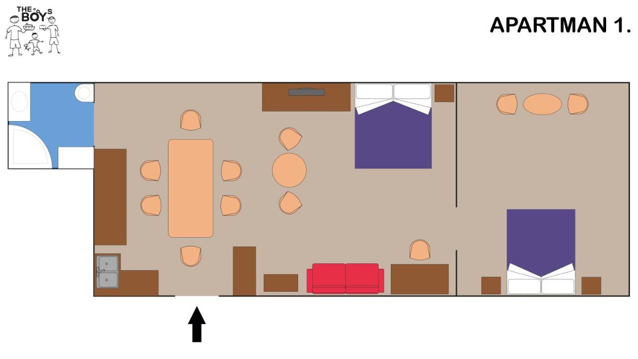 The Boys Apartman Σίοφοκ Εξωτερικό φωτογραφία