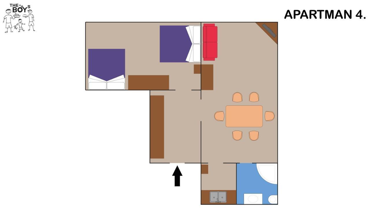 The Boys Apartman Σίοφοκ Εξωτερικό φωτογραφία