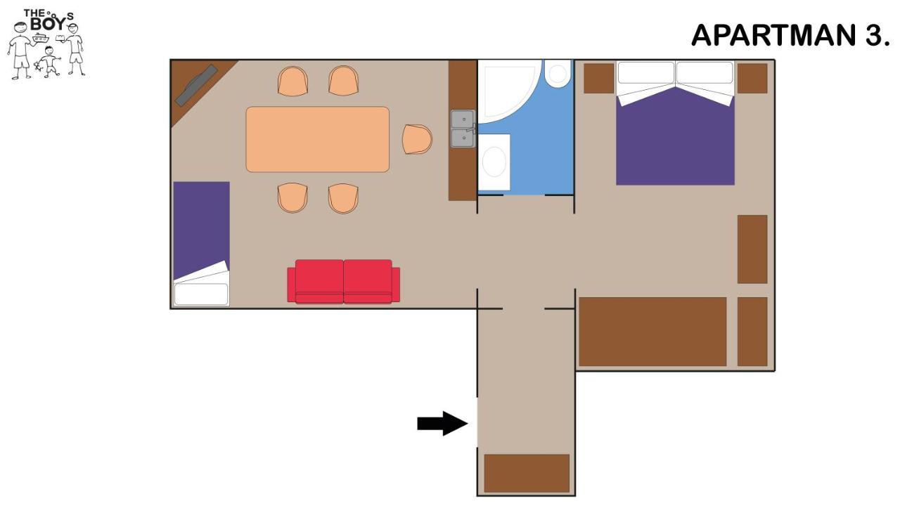 The Boys Apartman Σίοφοκ Εξωτερικό φωτογραφία