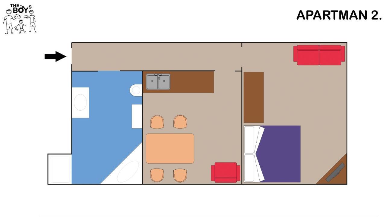 The Boys Apartman Σίοφοκ Εξωτερικό φωτογραφία