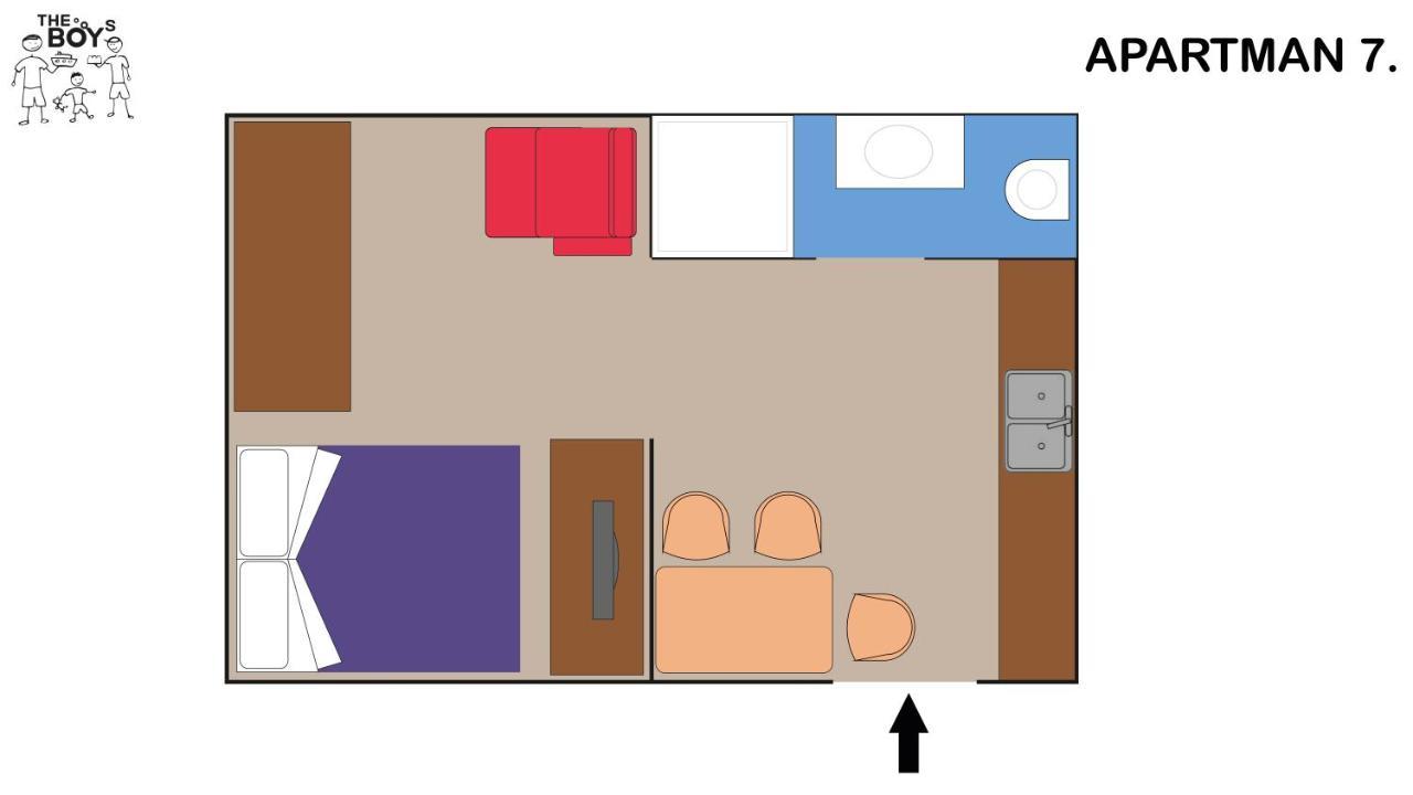 The Boys Apartman Σίοφοκ Εξωτερικό φωτογραφία